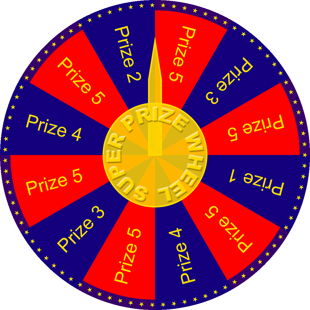 Click to view Super Prize Wheel 2.0.6 screenshot